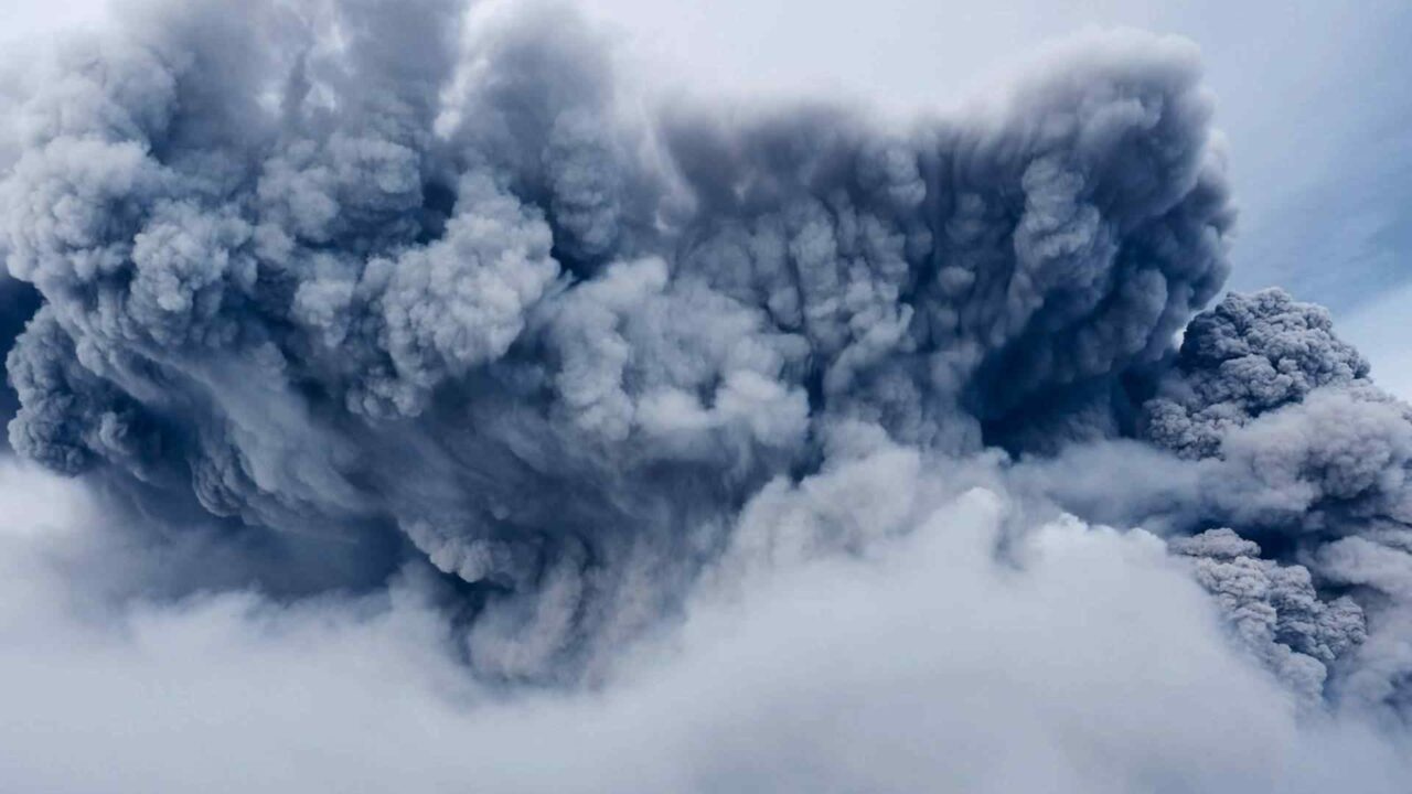 What Would Happen If a Hurricane Hit an Erupting Volcano